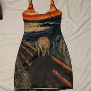 The Scream bodycon dress Black Milk Clothing S